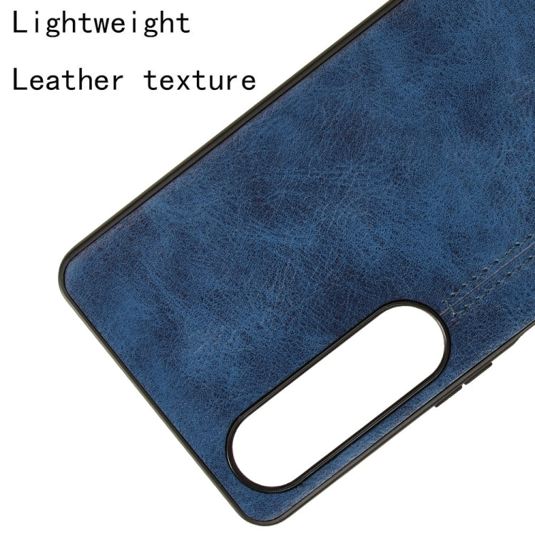 For Sony Xperia 1 VI Cow Pattern Sewing Card Bag Phone Case