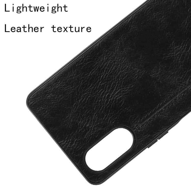 For Sony Xperia 10 VI Cow Pattern Sewing Card Bag Phone Case