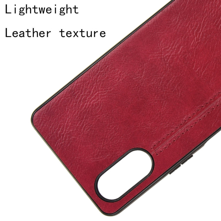 For Sony Xperia 10 VI Cow Pattern Sewing Card Bag Phone Case