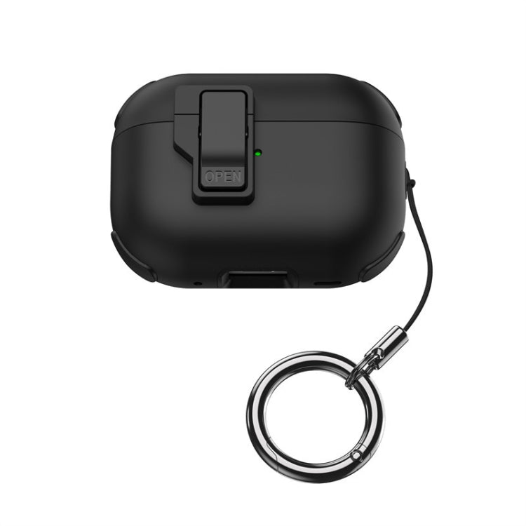 For AirPods Pro 2 Mechanical Switch Lock Bluetooth Earphone Protective Case