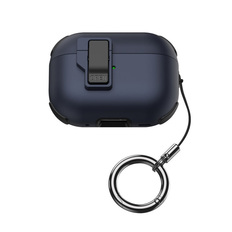 For AirPods Pro 2 Mechanical Switch Lock Bluetooth Earphone Protective Case