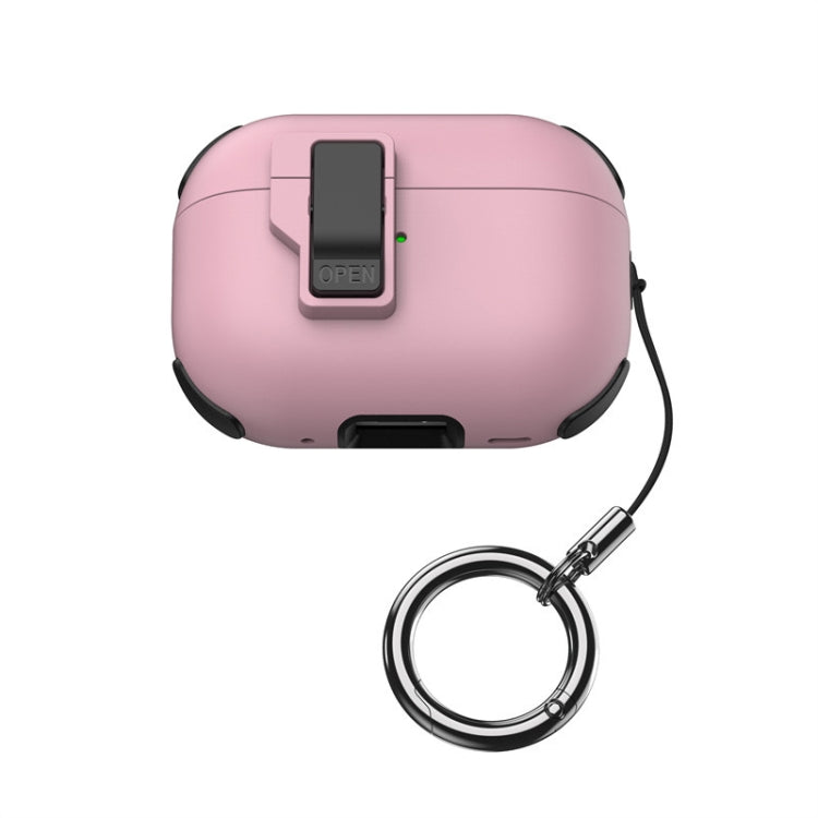 For AirPods Pro 2 Mechanical Switch Lock Bluetooth Earphone Protective Case