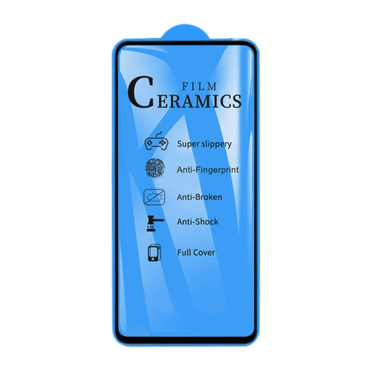 For Samsung Galaxy A20s 25 PCS 2.5D Full Glue Full Cover Ceramics Film