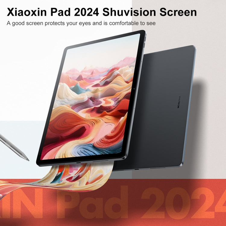 Lenovo Xiaoxin Pad 2024 Paperlike Screen 11 inch WiFi Tablet, 8GB+128GB, Android 13, Qualcomm Snapdragon 685 Octa Core, Support Face Identification - Dark Grey