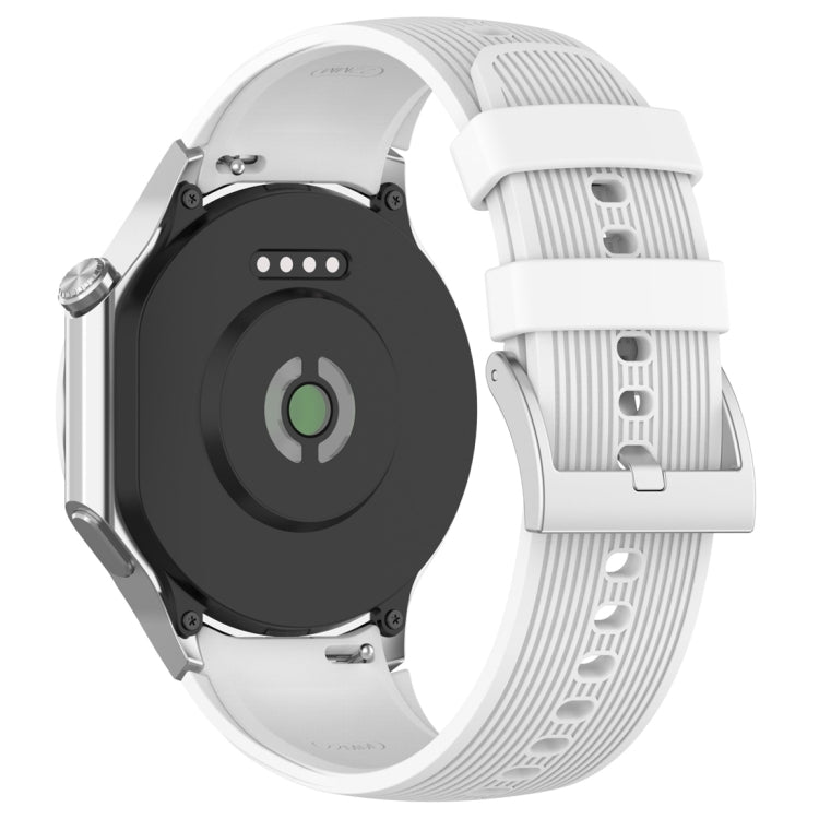For OPPO Watch X2 Vertical Texture Silicone Watch Band
