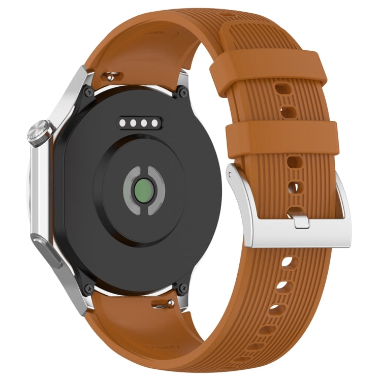 For OPPO Watch X2 Vertical Texture Silicone Watch Band