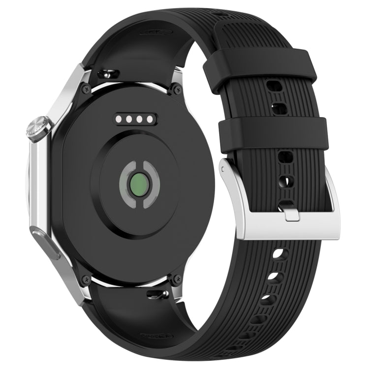 For OPPO Watch X2 Vertical Texture Silicone Watch Band