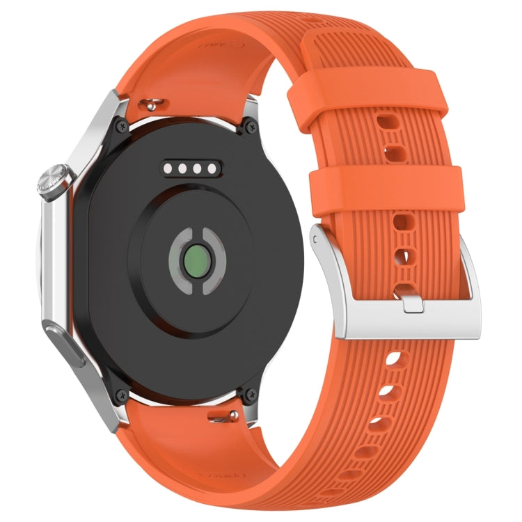 For OPPO Watch X2 Vertical Texture Silicone Watch Band