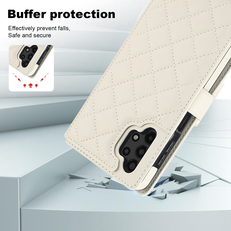 For Samsung Galaxy A13 4G/5G Crossbody Multifunction Rhombic Leather Phone Case