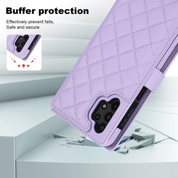 For Samsung Galaxy A13 4G/5G Crossbody Multifunction Rhombic Leather Phone Case
