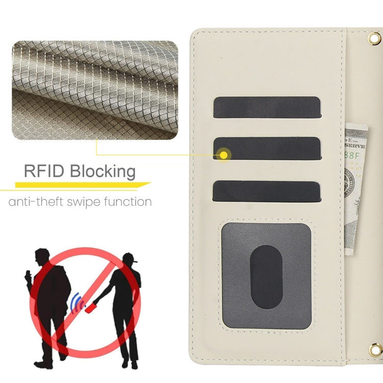 For Samsung Galaxy Note20 Ultra Crossbody Multifunction Rhombic Leather Phone Case