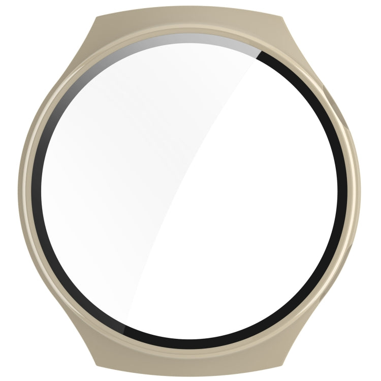 For Huawei Watch 4 Pro Space Edition PC + Curved Glass Film Integrated Watch Protective Case