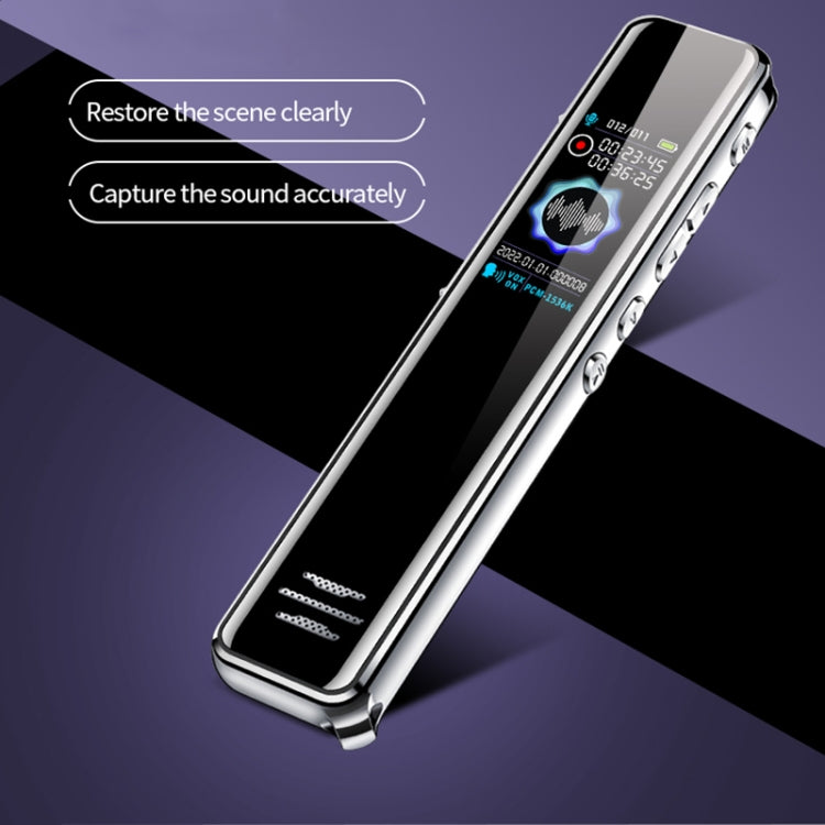 JNN Q22 HD Color Screen Stick Shape Portable Voice Recording Pen, Memory:32GB - Black