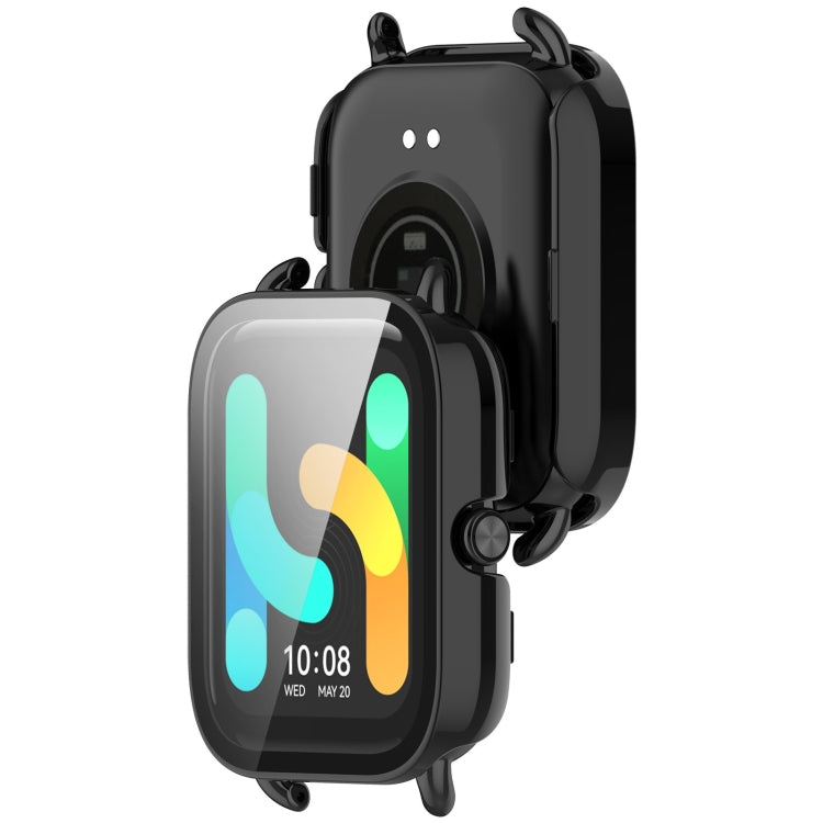 For Xiaomi HayLou GST/GST Lite/RS4 Plus PC + Tempered Film Integrated Watch Protective Case