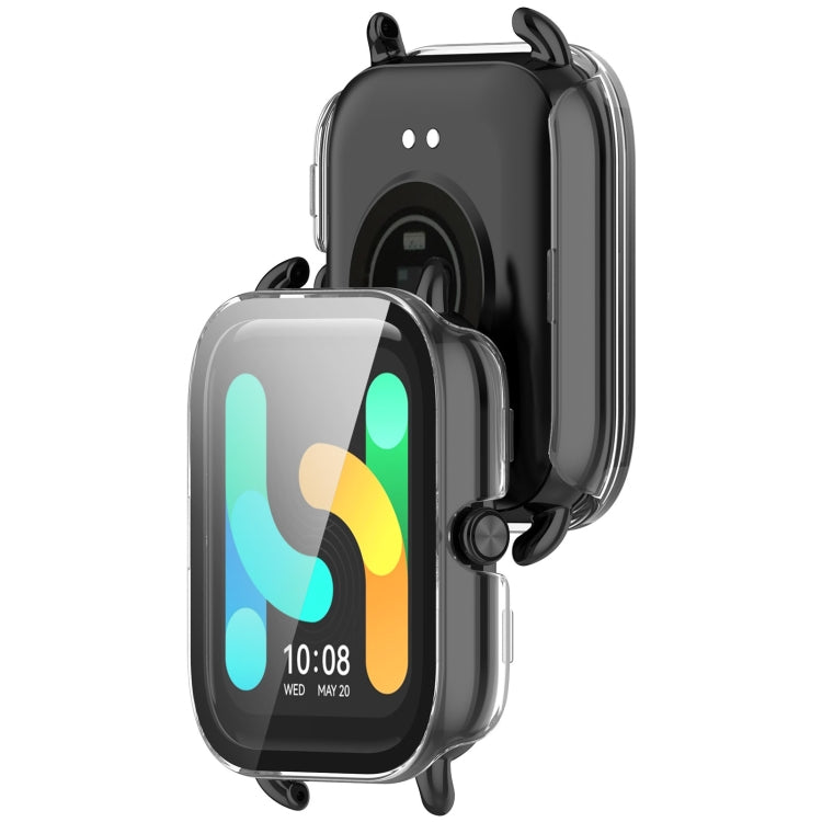 For Xiaomi HayLou GST/GST Lite/RS4 Plus PC + Tempered Film Integrated Watch Protective Case