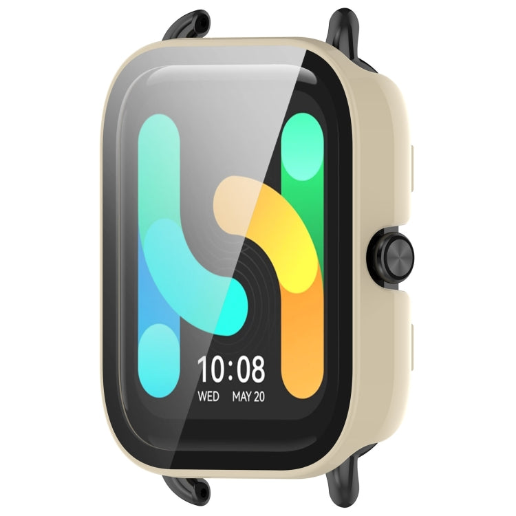 For Xiaomi HayLou GST/GST Lite/RS4 Plus PC + Tempered Film Integrated Watch Protective Case
