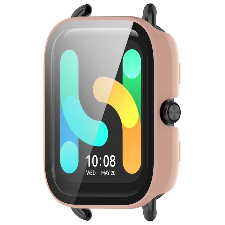For Xiaomi HayLou GST/GST Lite/RS4 Plus PC + Tempered Film Integrated Watch Protective Case
