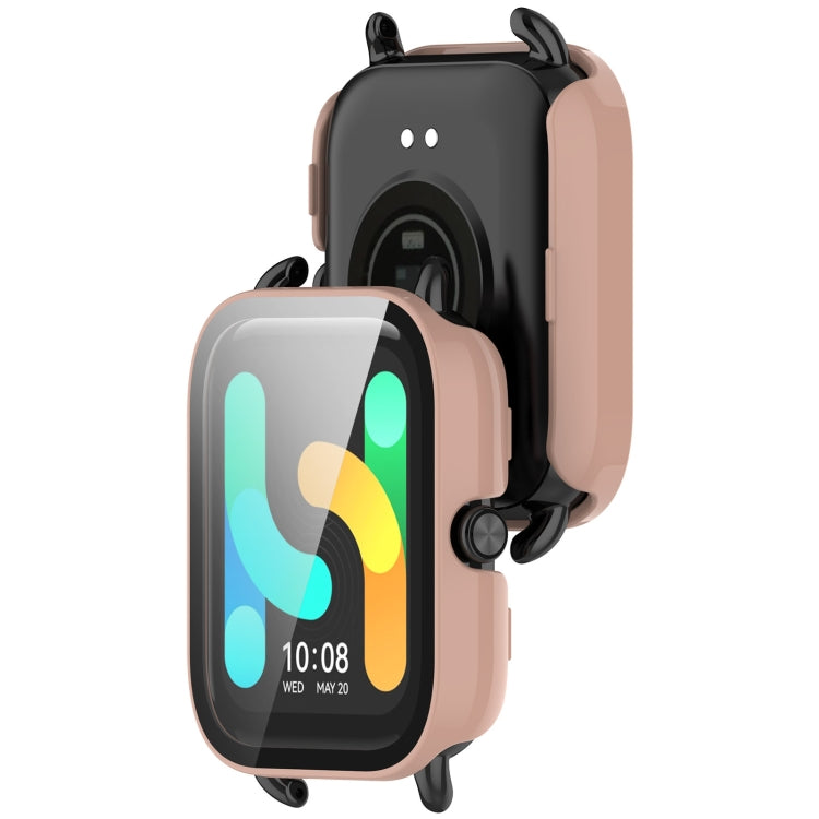 For Xiaomi HayLou GST/GST Lite/RS4 Plus PC + Tempered Film Integrated Watch Protective Case