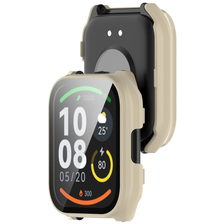 For Xiaomi HayLou Smart Watch 2 Pro PC + Tempered Film Integrated Watch Protective Case