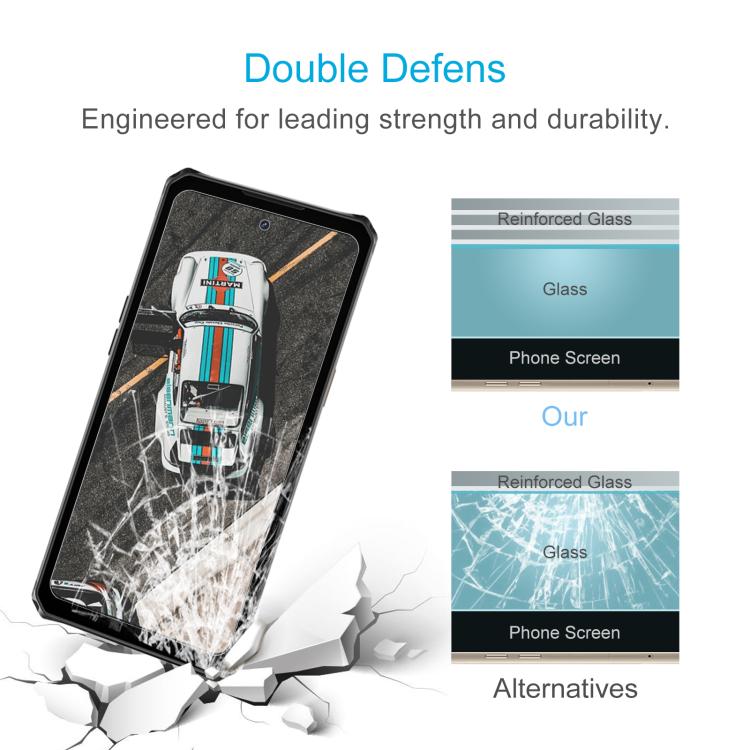For IIIF150 Air3S 50pcs 0.26mm 9H 2.5D Tempered Glass Film