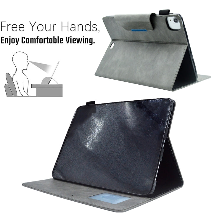 For iPad Pro 11 2025 / 2024 Suede Cross Texture Magnetic Clasp Leather Smart Tablet Case