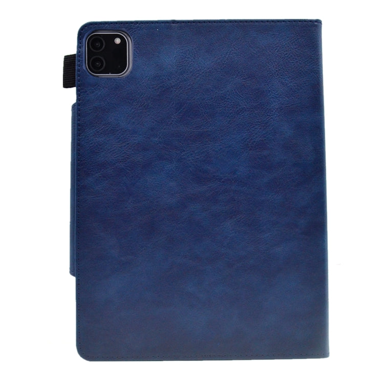For iPad Pro 11 2025 / 2024 Suede Cross Texture Magnetic Clasp Leather Smart Tablet Case