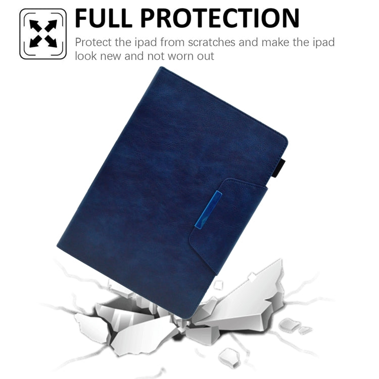 For iPad Pro 11 2025 / 2024 Suede Cross Texture Magnetic Clasp Leather Smart Tablet Case