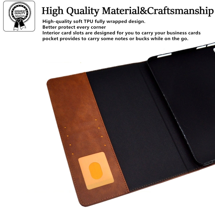 For iPad Pro 11 2025 / 2024 Suede Cross Texture Magnetic Clasp Leather Smart Tablet Case