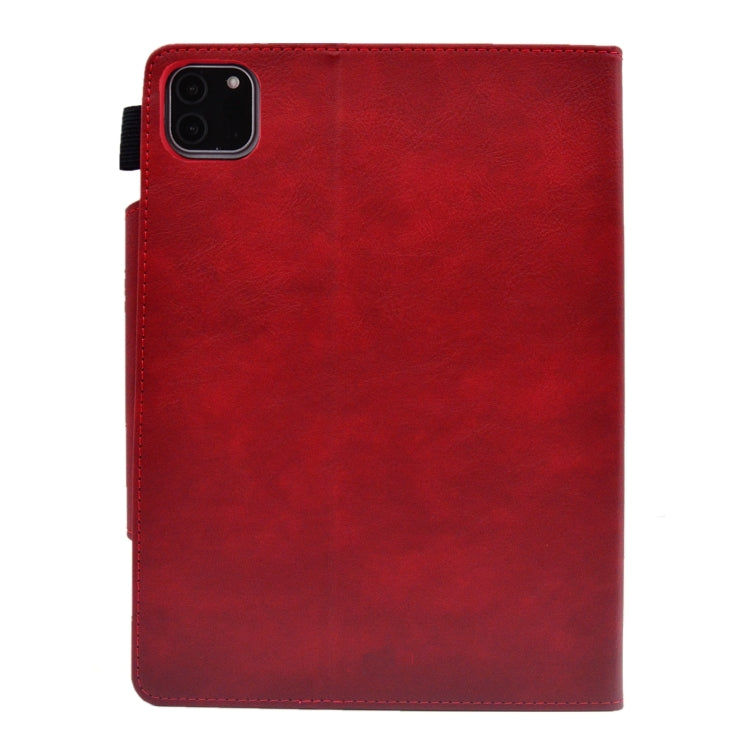 For iPad Pro 11 2025 / 2024 Suede Cross Texture Magnetic Clasp Leather Smart Tablet Case