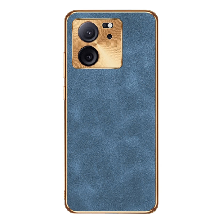 For Xiaomi Redmi K60 Ultra Electroplating Lambskin Leather Phone Case