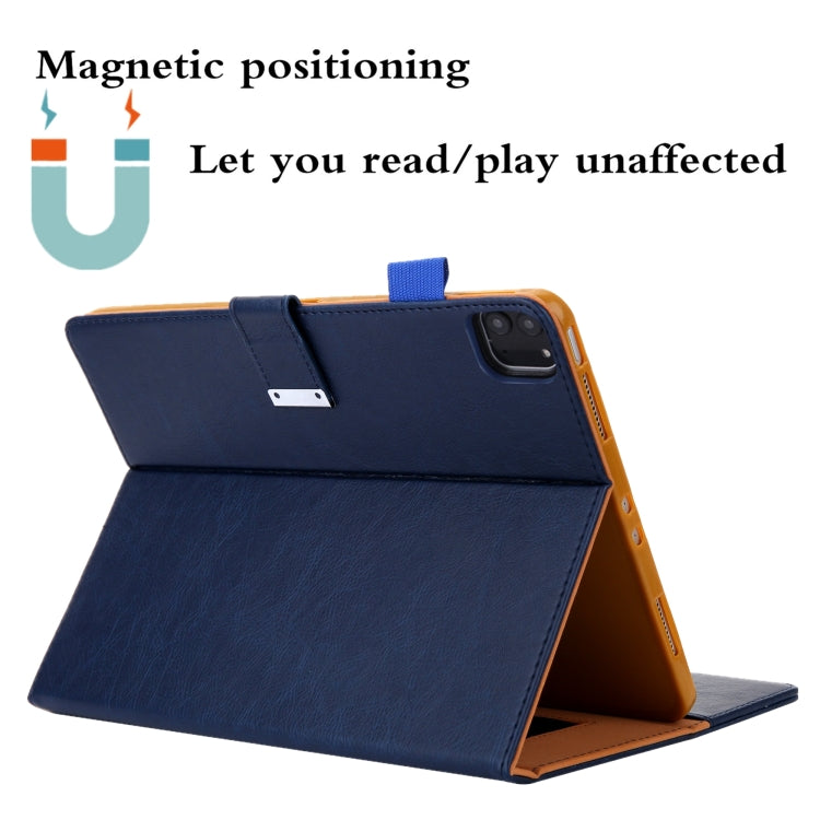For iPad Pro 11 2025 / 2024 Business Style Horizontal Flip Leather Smart Tablet Case with Holder