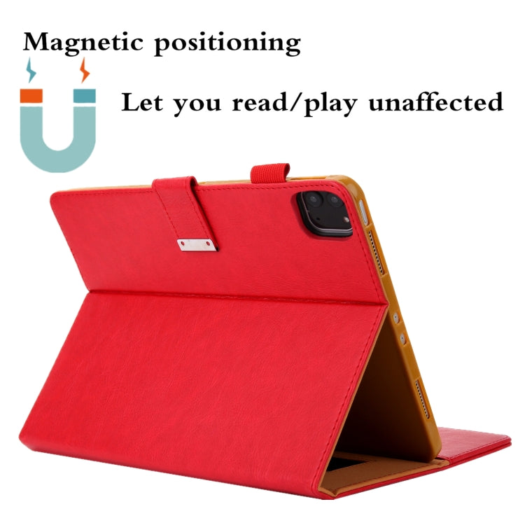 For iPad Pro 11 2025 / 2024 Business Style Horizontal Flip Leather Smart Tablet Case with Holder