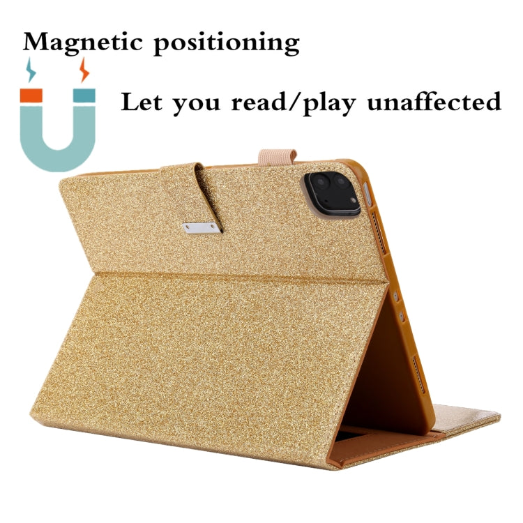 For iPad Pro 11 2025 / 2024 Business Style Horizontal Flip Leather Smart Tablet Case with Holder