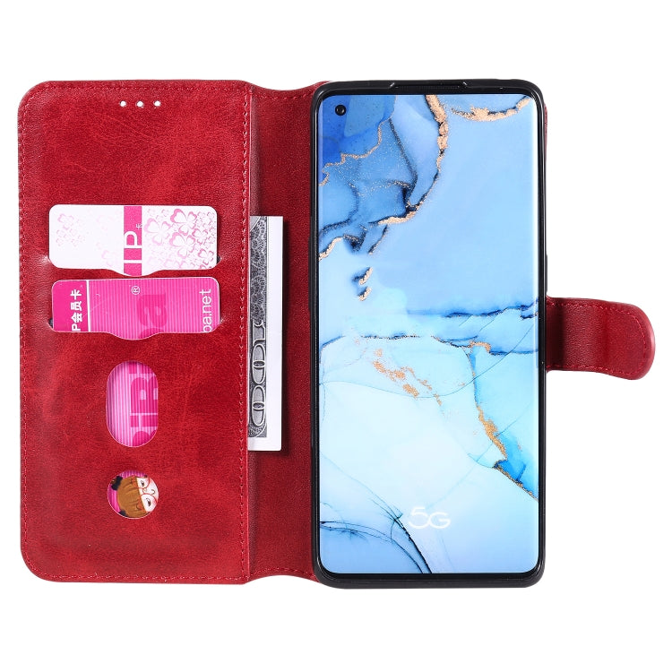 For OPPO Reno3 Pro 5G / Find X2 Neo Classic Calf Texture PU + TPU Horizontal Flip Leather Case, with Holder & Card Slots & Wallet