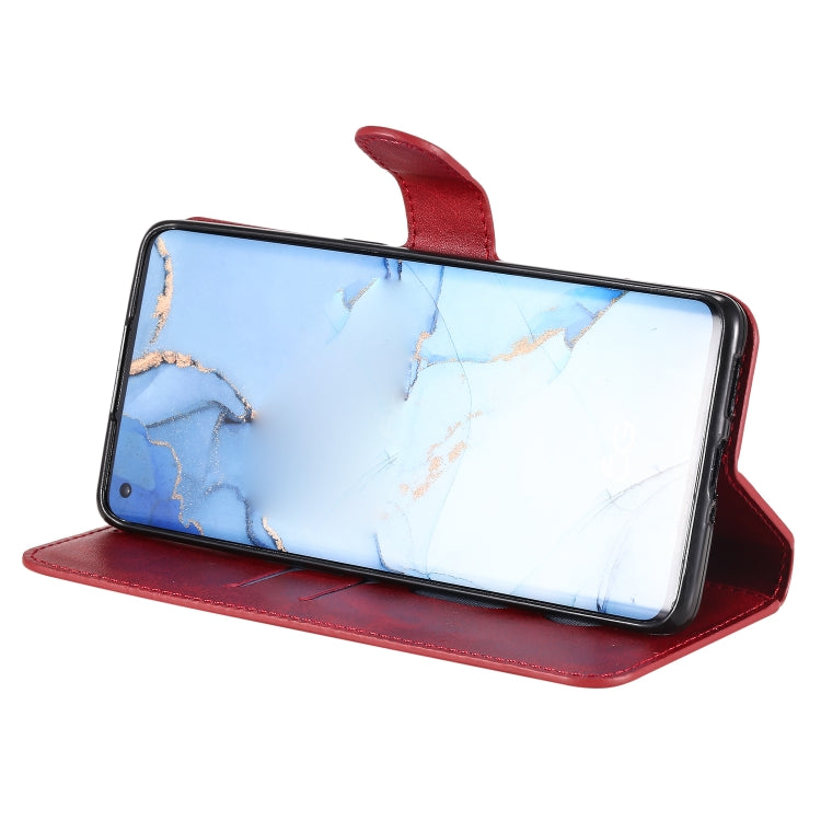 For OPPO Reno3 Pro 5G / Find X2 Neo Classic Calf Texture PU + TPU Horizontal Flip Leather Case, with Holder & Card Slots & Wallet