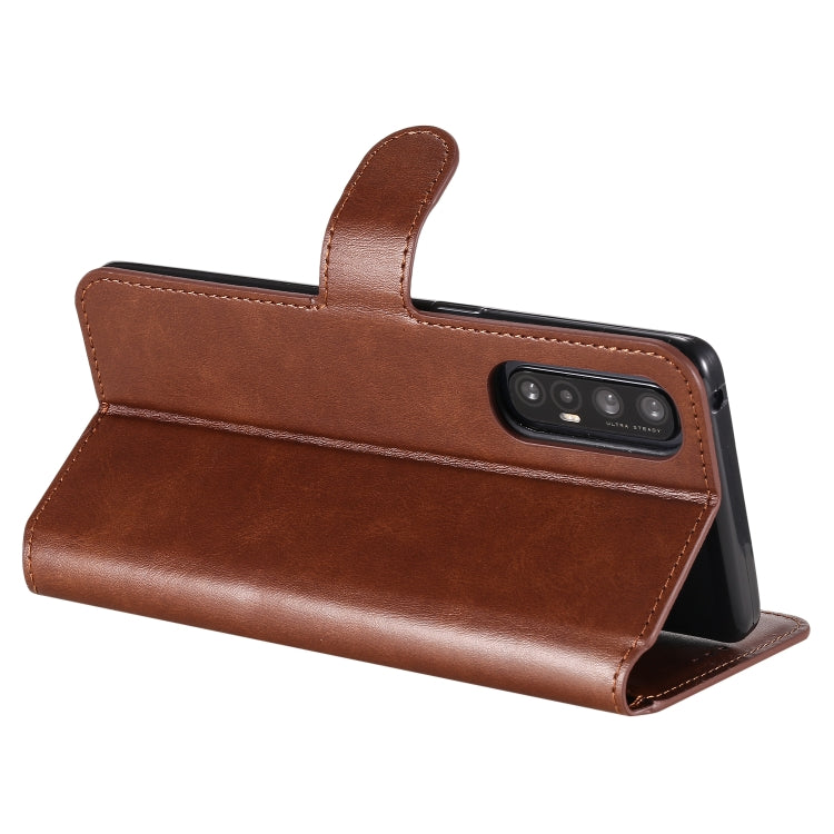 For OPPO Reno3 Pro 5G / Find X2 Neo Classic Calf Texture PU + TPU Horizontal Flip Leather Case, with Holder & Card Slots & Wallet