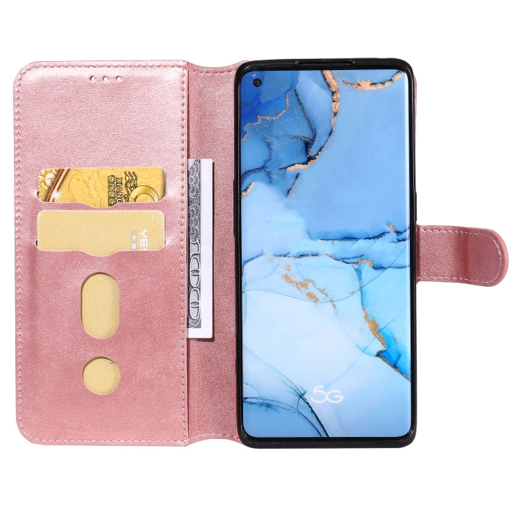 For OPPO Reno3 Pro 5G / Find X2 Neo Classic Calf Texture PU + TPU Horizontal Flip Leather Case, with Holder & Card Slots & Wallet