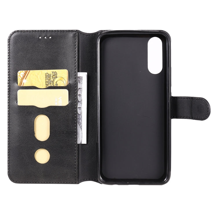 For Vivo Y7s / S1 Classic Calf Texture PU + TPU Horizontal Flip Leather Case, with Holder & Card Slots & Wallet