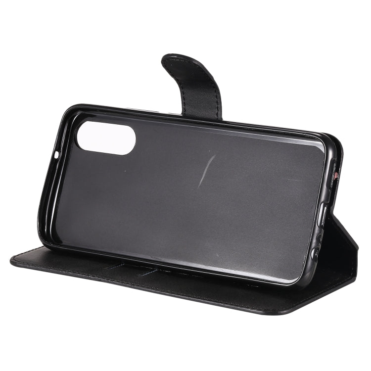 For Vivo Y7s / S1 Classic Calf Texture PU + TPU Horizontal Flip Leather Case, with Holder & Card Slots & Wallet