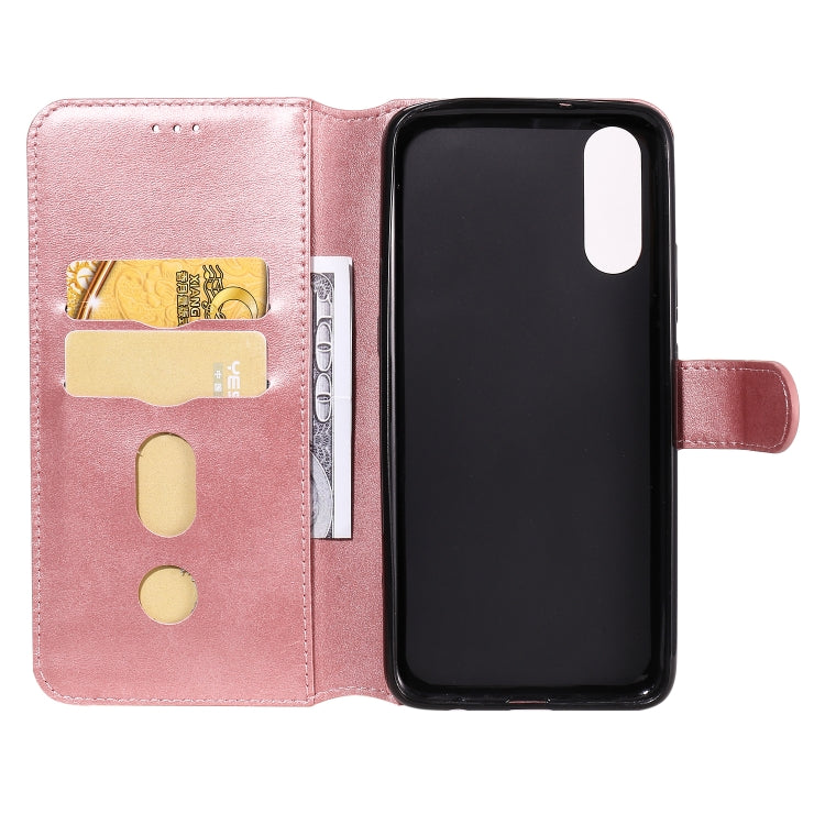 For Vivo Y7s / S1 Classic Calf Texture PU + TPU Horizontal Flip Leather Case, with Holder & Card Slots & Wallet