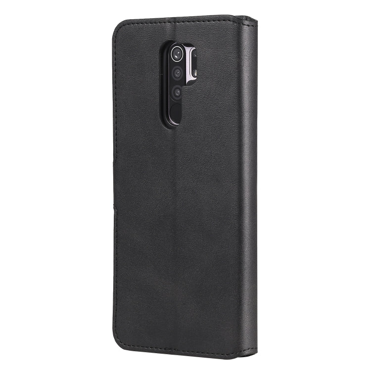For Xiaomi Redmi 9 Classic Calf Texture PU + TPU Horizontal Flip Leather Case, with Holder & Card Slots & Wallet