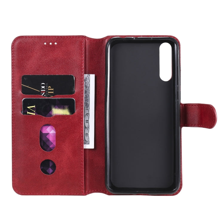 For Samsung Galaxy M51 Classic Calf Texture PU + TPU Horizontal Flip Leather Case, with Holder & Card Slots & Wallet