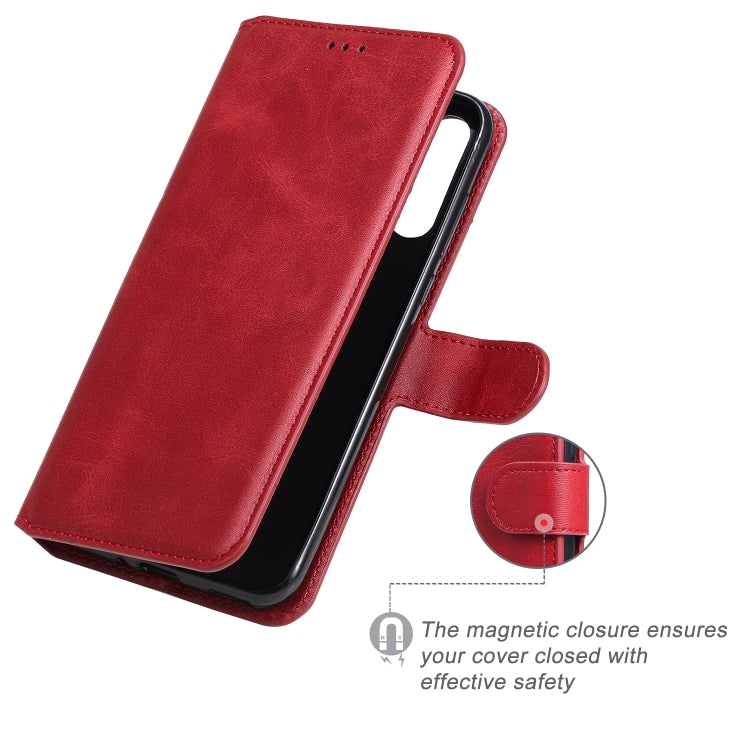 For Samsung Galaxy M51 Classic Calf Texture PU + TPU Horizontal Flip Leather Case, with Holder & Card Slots & Wallet