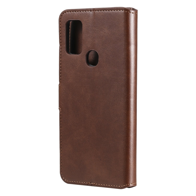 For Samsung Galaxy M51 Classic Calf Texture PU + TPU Horizontal Flip Leather Case, with Holder & Card Slots & Wallet
