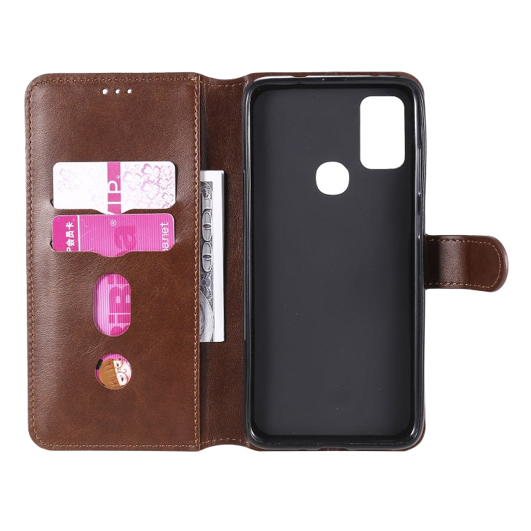 For Samsung Galaxy M51 Classic Calf Texture PU + TPU Horizontal Flip Leather Case, with Holder & Card Slots & Wallet