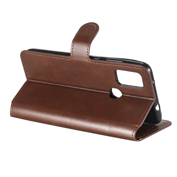 For Samsung Galaxy M51 Classic Calf Texture PU + TPU Horizontal Flip Leather Case, with Holder & Card Slots & Wallet