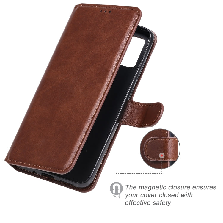 For Samsung Galaxy M51 Classic Calf Texture PU + TPU Horizontal Flip Leather Case, with Holder & Card Slots & Wallet