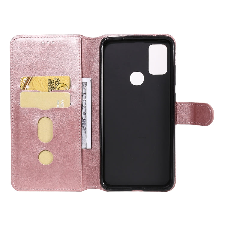 For Samsung Galaxy M51 Classic Calf Texture PU + TPU Horizontal Flip Leather Case, with Holder & Card Slots & Wallet