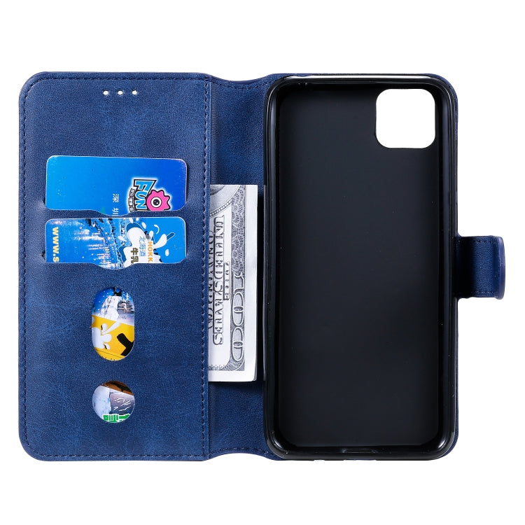 For Huawei Y5p (2020) Classic Calf Texture PU + TPU Horizontal Flip Leather Case, with Holder & Card Slots & Wallet