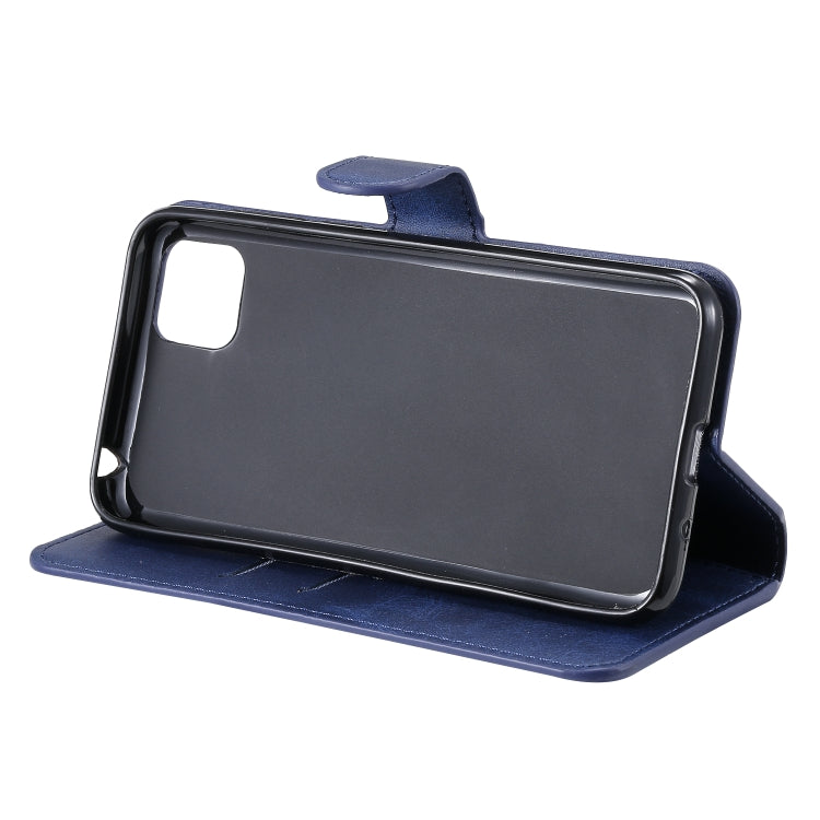 For Huawei Y5p (2020) Classic Calf Texture PU + TPU Horizontal Flip Leather Case, with Holder & Card Slots & Wallet